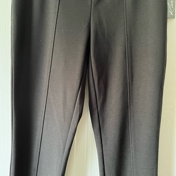 Kim Rogers Casual True Black Straight Leg Pant - Picture 3 of 8